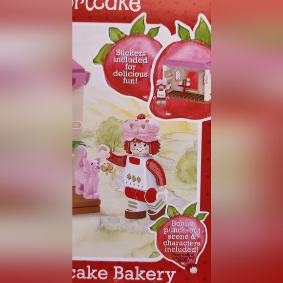 Strawberry Shortcake Bakery Building Blocks Set - Picture 3 of 5